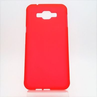 Чехол накладка Original Silicon Case Samsung A800 Galaxy A8 Red