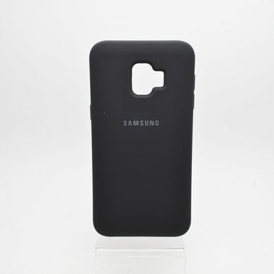 Чехол матовый Silicon Case Full Protective для Samsung J260 Galaxy J2 Core 2018 (Black)