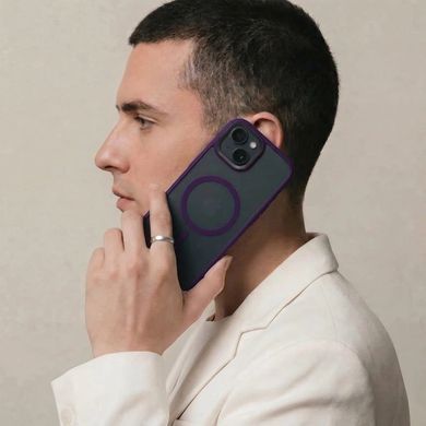 Чехол накладка ArmorStandart Uniq MagCase для Apple iPhone 14 Purple