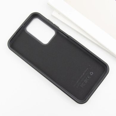 Кожаный чехол накладка Leather Case Metal Buttons для Samsung A16 Galaxy A165/A166 Черный