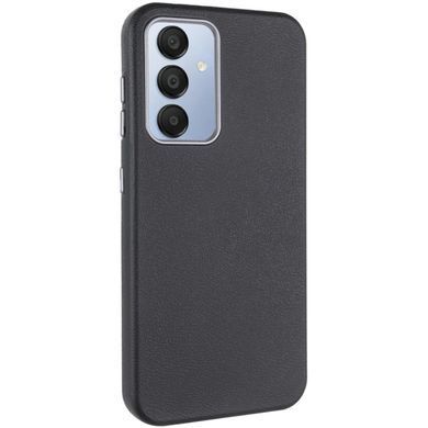 Кожаный чехол накладка Leather Case Metal Buttons для Samsung A16 Galaxy A165/A166 Черный
