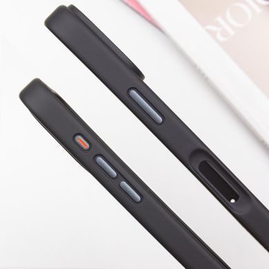Чехол накладка Metal Buttons with MagSafe для Apple iPhone 16 Pro Black (Черный)