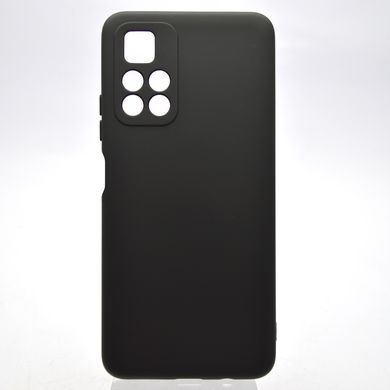Чохол накладка Silicon Case Full Camera для Xiaomi Redmi Note 11 5G/Poco M4 Pro Black