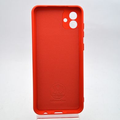 Силіконовий чохол накладка Silicon Case Full Camera Lakshmi для Samsung A045 Galaxy A04 Red/Червоний