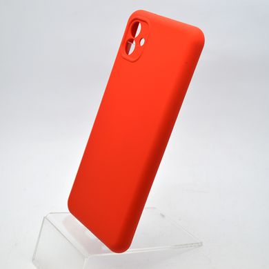 Силиконовый чехол накладка Silicon Case Full Camera Lakshmi для Samsung A045 Galaxy A04 Red/Красный