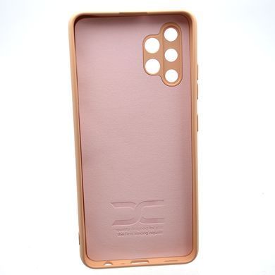 Чохол з патріотичним принтом Silicon Case Print Тризуб для Samsung A32 Galaxy A325 Pink Sand