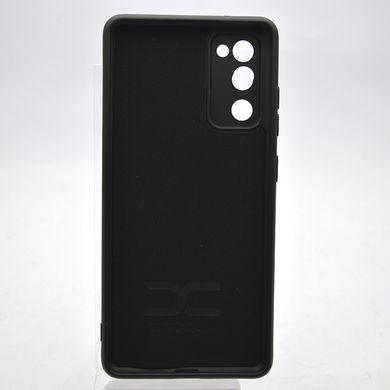 Чехол с патриотическим принтом Silicone Case Print Тризуб для Samsung G780 Galaxy S20 FE Black/Черный