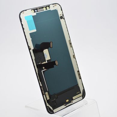 Дисплей (екран) LCD iPhone XS Max з чорним тачскріном Black TFT RJ