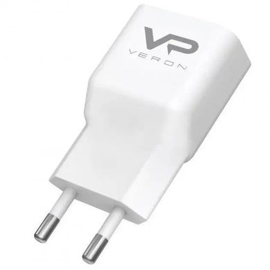 Зарядное устройство Veron AD-17C 3A QC 3.0 з кабелем Type-C White
