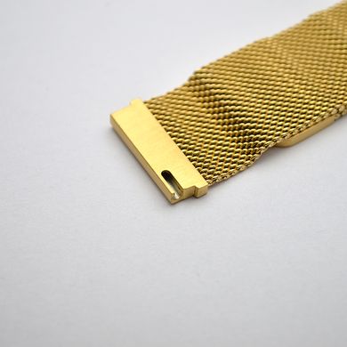 Ремінець до Xiaomi Amazfit Bip/Samsung 20mm Milanese Design Gold