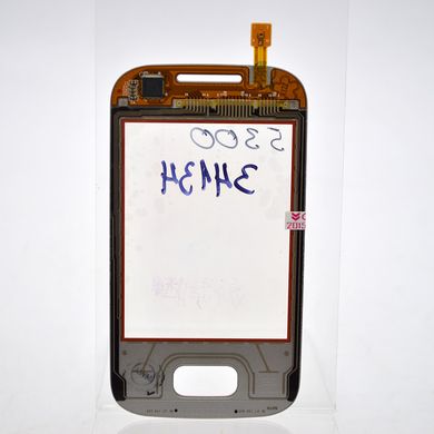 Сенсор (тачскрін) Samsung S5300/s5302 Galaxy Pocket помаранчевий Original