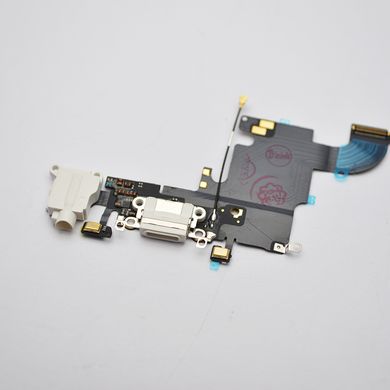 Шлейф iPhone 6S з білим роз'ємом живлення, HF APN:821-00078-B Original