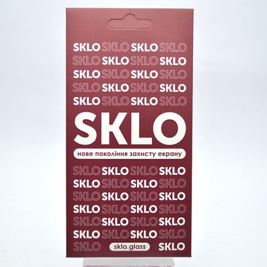 Захисне скло SKLO 3D для Samsung A12/M12/A02s/A02/M02/A03s/A03 Core/A03 Black/Чорна рамка