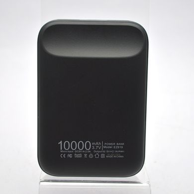 Зовнішній акумулятор Power Bank EISEN Compact EZ619 10000mHa Black