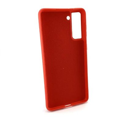 Чехол накладка Full Silicon Cover для Samsung G996 Galaxy S21 Plus Red