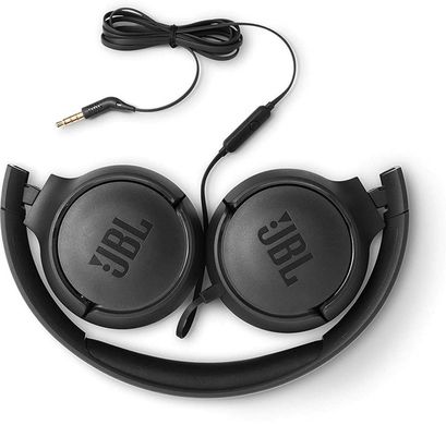 Навушники дротові JBL T500 Black (JBLT500BLK)