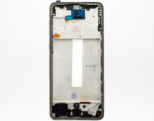 Дисплей (екран) LCD Samsung A336 Galaxy A33 5G з touchscreen та рамкою Black Original