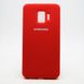 Матовый чехол New Silicon Cover для Samsung J260 Galaxy J2 Core (2018) Red (C)