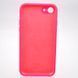 Чохол силіконовий з квадратними бортами Silicon case Full Square для iPhone 7/iPhone 8/iPhone SE 2020/2022 Barbie Pink