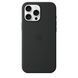 Чехол накладка Silicon Case с MagSafe Splash Screen для Apple iPhone 16 Pro Max Black (Черный)