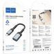 Перехідник OTG Hoco UA24 USB to Type-c Black