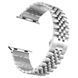 Ремешок для Apple Watch 42mm/44mm/45mm/49mm Bead Rolex Design Silver (Серебряный)