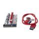 Рейзер (Riser) Card PCI Express Ver.008S PCI-E 1X to 16X (6 pin/MOLEX/Sata) USB 3.0