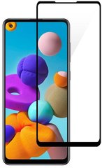Захисне скло MiaMI 3D Full Glue для Samsung Galaxy A21S (A217) (0.33mm) Black