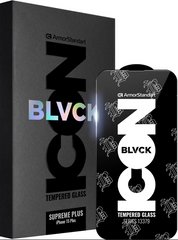 Захисне скло ArmorStandart Black Icon 3D для iPhone 14 Pro Max/iPhone 15 Plus Black