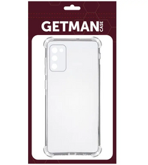 Силиконовый прозрачный чехол накладка TPU WXD Getman для Samsung A30s/A50 Galaxy A307/A505 Transparent