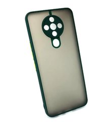 Чехол накладка Matte Color Case TPU для Tecno Spark 6 Green
