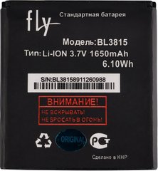 АКБ акумуляторна батарея для телефону Fly IQ4407 (BL3815) Original