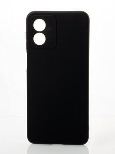 Чохол накладка Silicon Case Full Camera для Moto E13 Black/Чорний