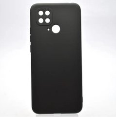 Чохол накладка Silicon Case Full Cover для Xiaomi Redmi 10C/Poco C40 Black
