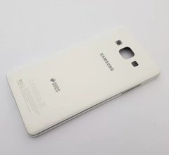 Задняя крышка для телефона Samsung A500/A500FU/A500H Galaxy A5 (2015) Silver + вибро Оригинал Б/У