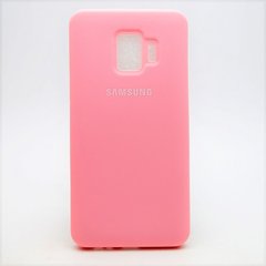 Матовый чехол New Silicon Cover для Samsung J260 Galaxy J2 Core (2018) Pink Copy
