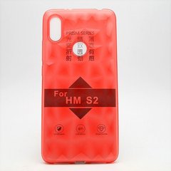 Чехол объемный 3D Prism Series (TPU) для Xiaomi Redmi S2 Red