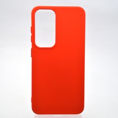 Чехол накладка Silicone case Full Camera Lakshmi для Samsung S23 Galaxy Red/Красный