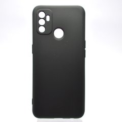 Чехол накладка TPU Graphite Full Camera для Oppo A53/A32/A33 Black/Черный