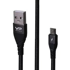 Кабель Veron MV09 Micro USB 3A 0.25cm Black