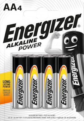 Батарейка Energizer Alkaline LR6 size AA 1.5V (1 штука)