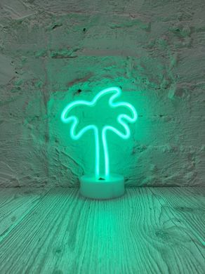 Нічний світильник (нічник) Neon Lamp Palm (Пальма)