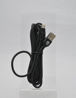 Кабель USB Veron MV07 (Micro) (2m) Black, Чорний