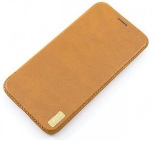 Чехол книжка XO Leather Book for iPhone XR 6.1'' (Brown)