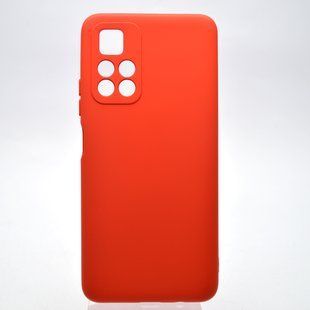 Чохол накладка Silicon Case Full Camera для Xiaomi Redmi Note 11 5G/Poco M4 Pro Red