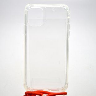 Чохол накладка TPU Cord зі шнурком для iPhone 11 Red