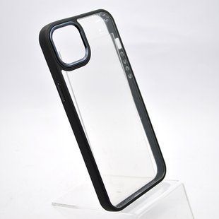 Чехол накладка TPU New Skin для iPhone 14 Plus (Max) Black/Черный
