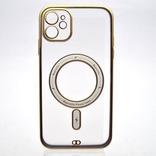 Чехол накладка с MagSafe Elegant Case для Apple iPhone 11 Blue