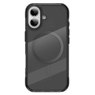 Прозорий чохол накладка WiWu Titanium Case With MagSafe MCC-702 для iPhone 17 Transparent Black