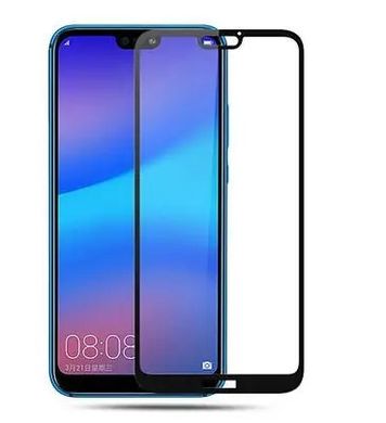Захисне скло для Huawei P Smart 2019 / Honor 10 Lite Full Glue Premium 2.5D Black тех. пакет